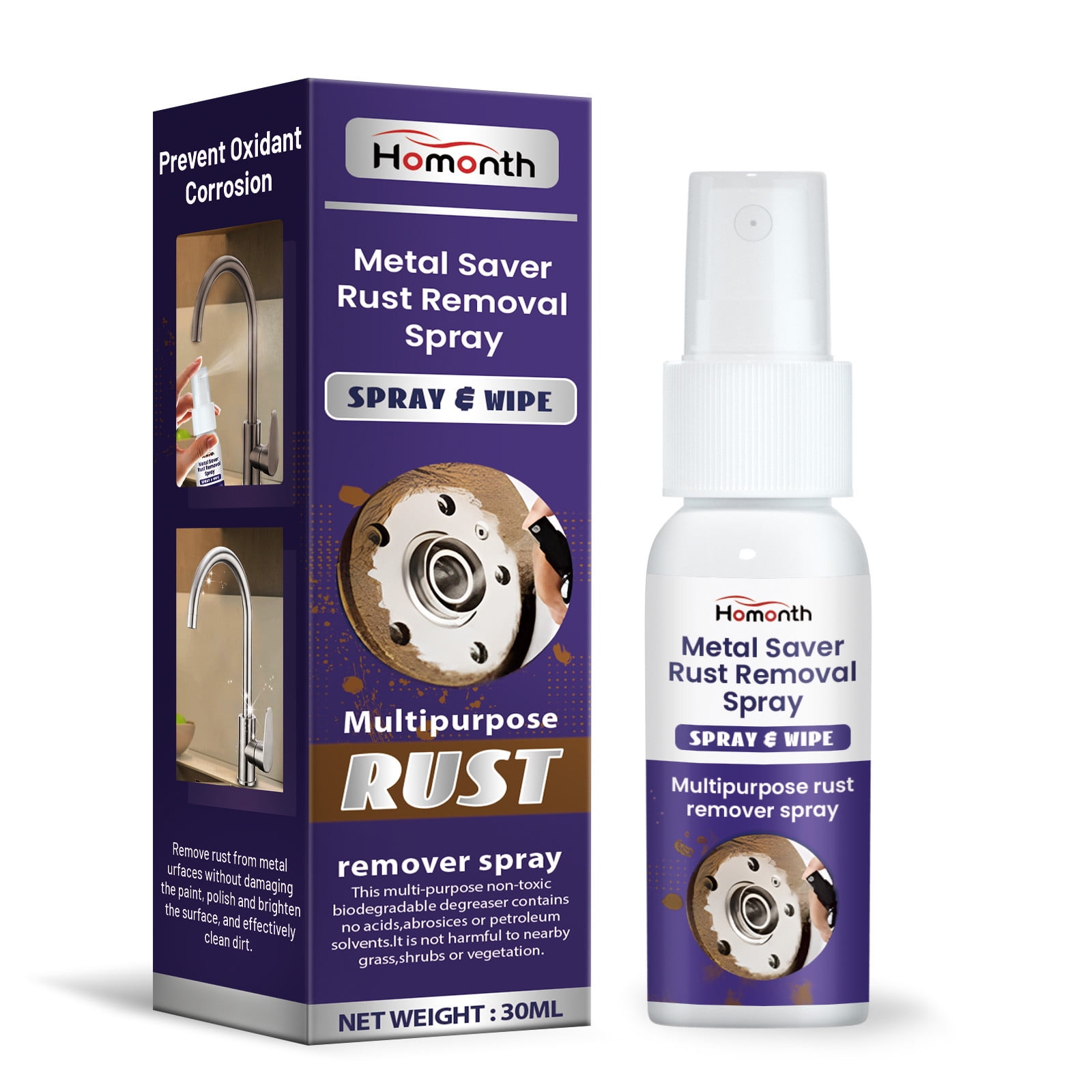 AntiCorrosion Spray and Antirust Lubricant Prevents Car Rust