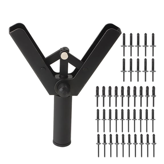 Anti Corrosions 41 Piece Plastic Riveting Guns Fastener Toolkit With Fast Installation Tool For DIYer Home Car Repairs