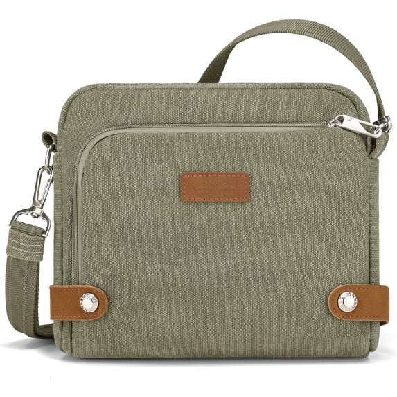 Anti Crossbody Bag for Women, RFID Blocking Travel Purse with Lockable ...