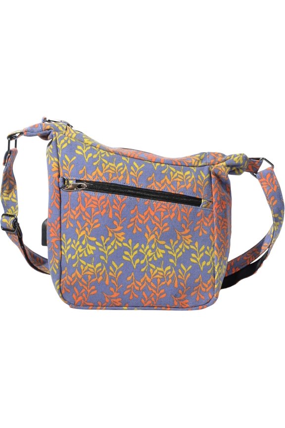 Anti Crossbody Bag with Secure Locking Mechanism, Capabilities, and Internal/External Zippered Pockets | Anti-, for Travel