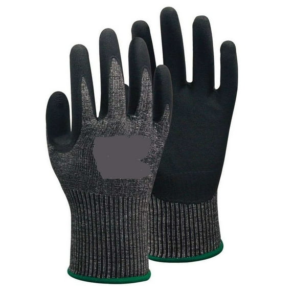 Anti Cut Resistant Work Glove HPPE Micro Foam Nitrile Flex Proof Glass ,Flexible and Comfortable