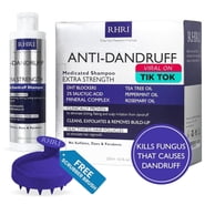 Anti Dandruff Shampoo for Men & Women | Extra Strength Medicated Shampoo with 2% Salicylic Acid and Tea Tree Oil for Itchy, Dry Scalp, Flakes and Build-Up | Sulfate Free