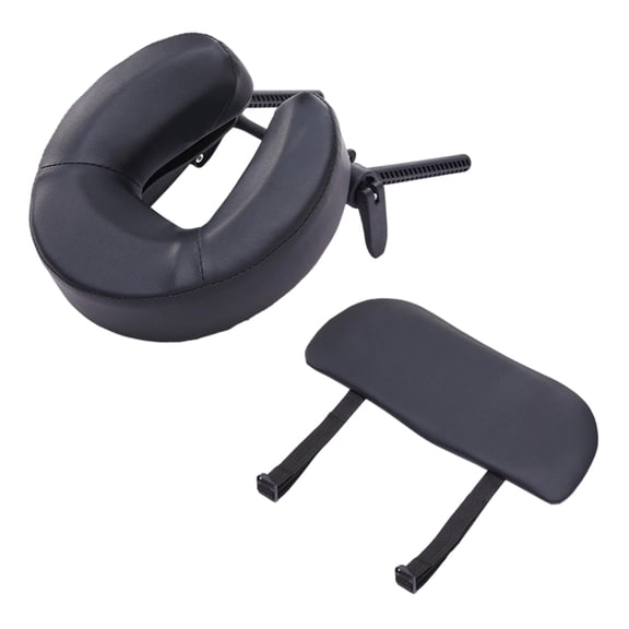 Anti Deformation Massage Table Pillow With Contoured Face Rest Ergonomic Head Cushion For Estheticians