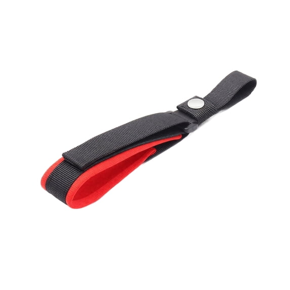 Anti Detachment Dog Leash Wrist Strap, Adjustable Velcro Hand Loop with Snap Button, Comfortable Hands Free Walking Safety Belt for Dogs Red 20"