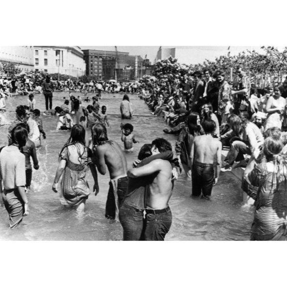 Anti-Draft Demonstrators During A Peace Rally Near City Hall In San Francisco History (36 x 24)
