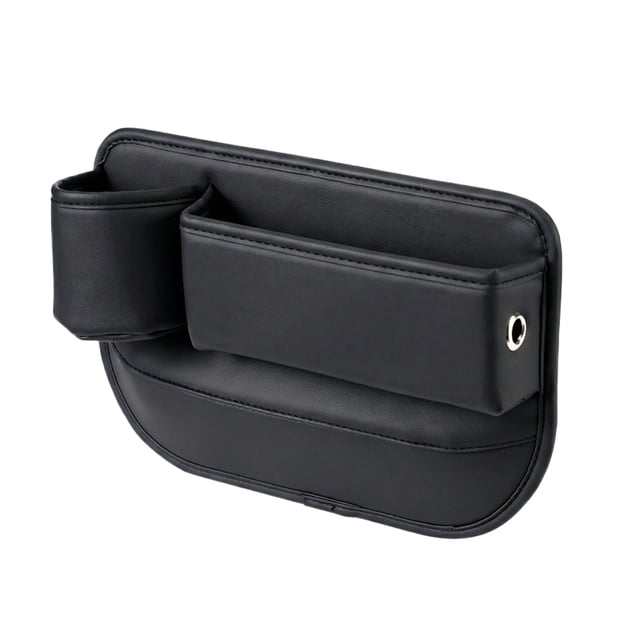Anti-Drop Car Seat Gap Filler Organizer, Premium Leather Console Organizer, Easy Access to Phone/Keys, Universal Fit for Car SUV Truck Multi-Purpose Essentials Organizer(1PC)