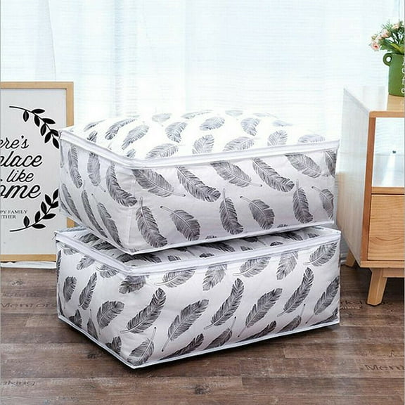 Anti Dust Large Storage Bag Clothes Quilt Blanket Storage Sort Home Organizer