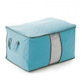 thumbnail image 1 of Anti Dust Large Storage Bag Clothes Quilt Blanket Storage Sort Home Organizer, 1 of 2