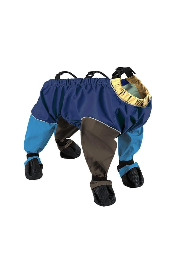Anti Dust Pants for Dogs, Waterproof Dog Booties Rain Boots with Suspenders, Dogs Belly Protector Rain Snow Pants for Outdoor Walking Running Hiking