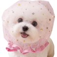 thumbnail image 1 of Anti Eating Cover for Small Dog and Cats Dogs Head Protector Cat Face Guard Head Net Mesh Snood Prevent Thorns Sticks Rocks, 1 of 12