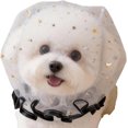 thumbnail image 1 of Anti Eating Cover for Small Dog and Cats Dogs Head Protector Cat Face Guard Head Net Mesh Snood Prevent Thorns Sticks Rocks, 1 of 12