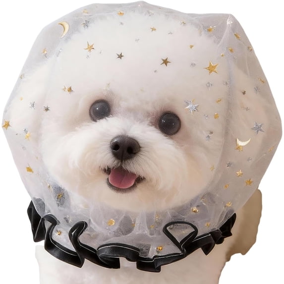 Anti Eating Cover for Small Dog and Cats Dogs Head Protector Cat Face Guard Head Net Mesh Snood Prevent Thorns Sticks Rocks