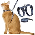 thumbnail image 1 of Anti-Escape Cat Harness and Leash Set, Adjustable H-Style Kitty Walking Harness with Quick Release Buckles, Soft Breathable Pet Lead for Small Cats, Kittens and Puppies, 1 of 6
