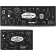 thumbnail image 1 of Anti Fatigue Comfort Kitchen Standing Desk Mat Decorative Ergonomic Floor Pad Kitchen Rug Waterproof Stain Resistance Non Slip Kitchen Set, 17.3''x27.6''+17.3''x47.2'', Kitchenware Design, 1 of 6