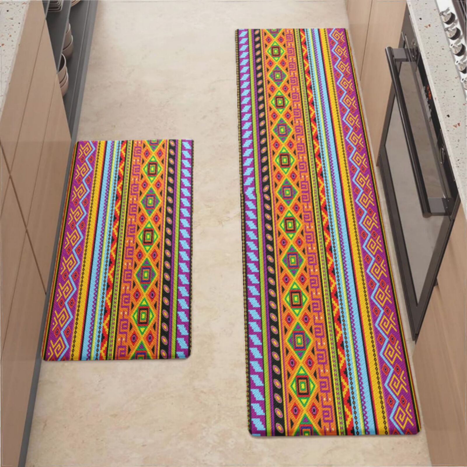 Anti Fatigue Cushioned Kitchen Mats For Floor, Waterproof Non Slip ...