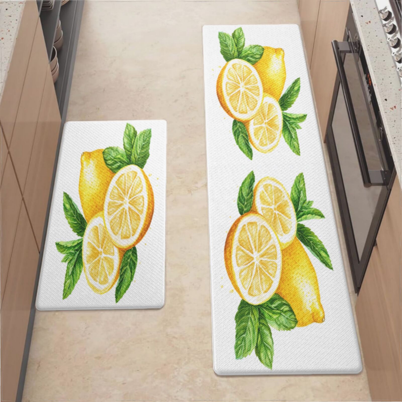 Anti Fatigue Cushioned Kitchen Mats For Floor, Waterproof Non Slip ...