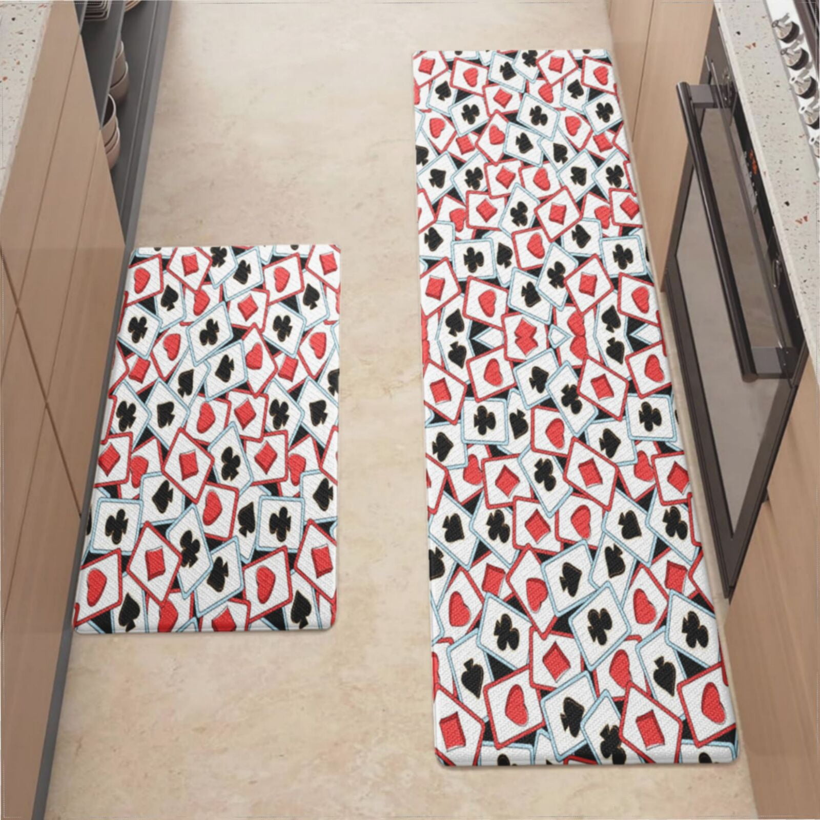 Anti Fatigue Cushioned Kitchen Mats For Floor, Waterproof Non Slip ...