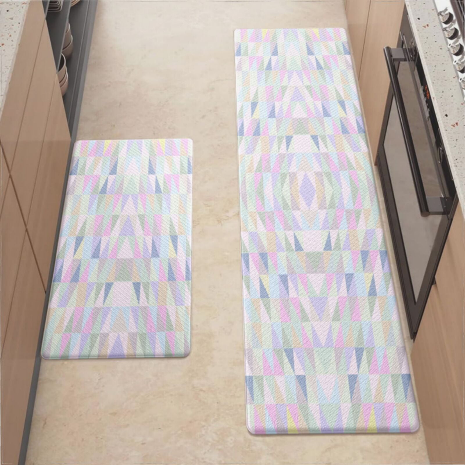 Anti Fatigue Cushioned Kitchen Mats For Floor, Waterproof Non Slip ...