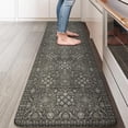 thumbnail image 1 of Anti Fatigue Fall Kitchen Mats, Boho Distressed Kitchen Floor Mats 17"x47"+17"x29", Non Slip Waterproof Kitchen Rugs, Padded Comfort Standing Mats for Laundry, Office, Sink, Desk Orange Multi, 1 of 6