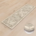 thumbnail image 1 of Anti Fatigue Fall Kitchen Mats, Boho Distressed Kitchen Floor Mats 17"x47"+17"x29", Non Slip Waterproof Kitchen Rugs, Padded Comfort Standing Mats for Laundry, Office, Sink, Desk Orange Multi, 1 of 5