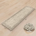 thumbnail image 1 of Anti Fatigue Fall Kitchen Mats, Boho Distressed Kitchen Floor Mats 17"x47"+17"x29", Non Slip Waterproof Kitchen Rugs, Padded Comfort Standing Mats for Laundry, Office, Sink, Desk Orange Multi, 1 of 5