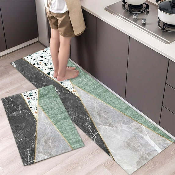 Anti Fatigue Kitchen Carpet Anti-Slip Rug Hallway Entrance Bathroom Rug Doormat Bedroom Living Room Washable Kitchen Floor Mat