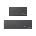 thumbnail image 1 of Anti Fatigue Kitchen Floor Mats Set of 2, Waterproof Kitchen Sink Runner Rug, Standing Mat Cushioned Kitchen Rugs, Comfort Doormat 16''x24''+16x47" (Gray-B), 1 of 7