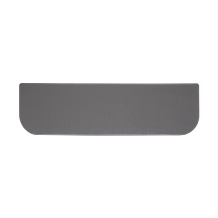 Anti-Fatigue Kitchen Mat, Charcoal, Playa Basketweave Wedge by Chef Gear, 17.5 in. x 60 in.