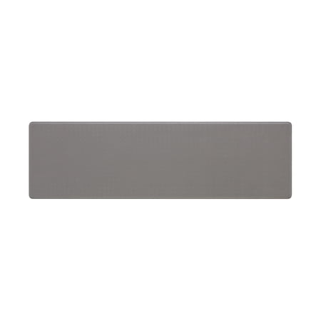 Anti-Fatigue Kitchen Mat, Gray, Playa Basketweave by Chef Gear, 17.5 in. x 60 in.