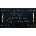thumbnail image 1 of Anti Fatigue Kitchen Mat - Kitchen Mat Cushioned Anti Fatigue, Kitchen Floor Mats Cushioned, Non Slip Waterproof Mat Standing Desk (Bless This Kitchen), 31"x20", 1 of 7