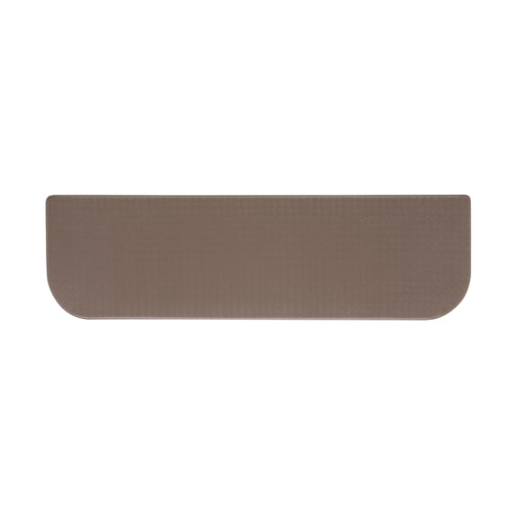 Anti-Fatigue Kitchen Mat, Mocha, Playa Basketweave Wedge by Chef Gear, 17.5 in. x 60 in.