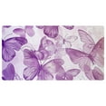 thumbnail image 1 of Anti Fatigue Kitchen Mat Non Slip Kitchen Mats with Butterflies Purple Cute for Floor Waterproof Absorb Oil Kitchen Rugs Mats Comfort Mat Carpet for Sink,Office,Laundry, 1 of 6