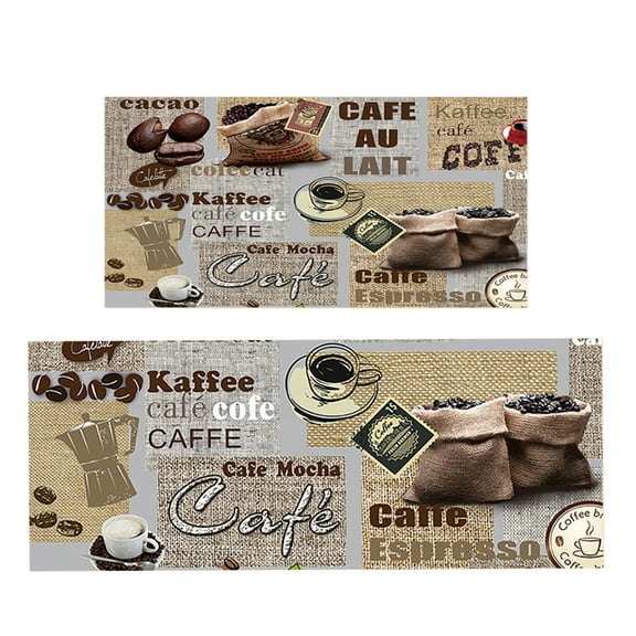 Anti Fatigue Kitchen Mat Non-Slip Waterproof Kitchen Rug Stain Resistant Doormat Bathroom Carpet