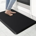 thumbnail image 1 of Anti-Fatigue Kitchen Mat Rug, Non-Slip Cushioned PVC Floor Mat for Sink, Standing Desk, 17.3x28 Inch Waterproof Washable (Gray), 1 of 9