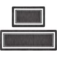 thumbnail image 1 of Anti Fatigue Kitchen Mat Set of 2, Kitchen Floor Mat, Cushioned Kitchen Rug, Non Slip Comfort Kitchen Standing Mat for Kitchen Floor, Black Star Tile, 17.3"x27.6"+17.3"x47.2", 1 of 1