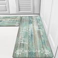 thumbnail image 1 of Anti Fatigue Kitchen Mat Set of 2 Non Slip Cushioned Kitchen Mats for Floor Waterproof Farmhouse Kitchen Rugs and Mats Set Comfort Standing Desk Mat Carpet for Sink,Office,Laundry, 1 of 5