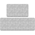 thumbnail image 1 of Anti Fatigue Kitchen Mat Set of 2 Pieces,Farmhouse Grey Kitchen Rugs and Mats,Waterproof Non Slip Memory Foam Cushioned Comfort Kitchen Floor Mat,Padded Kitchen Mats for Standing17‘‘x30‘‘+17‘‘x47‘‘, 1 of 6