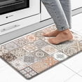 thumbnail image 1 of Anti Fatigue Kitchen Mats for Floor,17.5" x 30" Boho Kitchen Rugs Cushioned,Non-Skid Waterproof Comfort Thick Kitchen Floor Standing Mat for Corner Sink,Laundry Floor,Ceramic Tile, 1 of 6