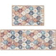 thumbnail image 1 of Anti Fatigue Kitchen Mats for Floor 2 Piece, Farmhouse Kitchen Rugs And Mats Non Slip Kitchen Mats for Floor Waterproof Cushioned Comfort Standing Mat for Kitchen, Office, Home, Sink, Laundry, 1 of 6