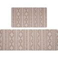 thumbnail image 1 of Anti Fatigue Kitchen Mats for Floor 2 Piece Set, Waterproof & Non-Skid Boho Kitchen Rugs, Cushioned Kitchen Mat for Standing Washable Comfort Desk Kitchen Runners, 17x30+17x47, 1 of 6