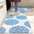 thumbnail image 1 of Anti Fatigue Kitchen Rug Set 2 Pieces Cushioned Kitchen Floor Mats Set Comfort Heavy Duty Standing Mats Waterproof Non Slip Kitchen Rugs and Runner Sets, 1 of 6