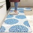 thumbnail image 1 of Anti Fatigue Kitchen Rug Sets 2 Piece Non Slip Kitchen Mats for Floor Cushioned Kitchen Rugs and Mats Waterproof Comfort Standing Mat Runner for Kitchen,Home Office,Sink,Laundry, 1 of 6