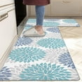 thumbnail image 1 of Anti Fatigue Kitchen Rug Sets 2 Piece Non Slip Kitchen Mats for Floor Cushioned Kitchen Rugs and Mats Waterproof Comfort Standing Mat Runner for Kitchen,Home Office,Sink,Laundry, 1 of 6