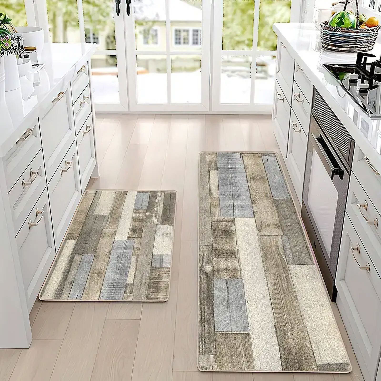 Anti Fatigue Kitchen Rugs, OneHouse Waterproof NonSlip Thick Cushioned