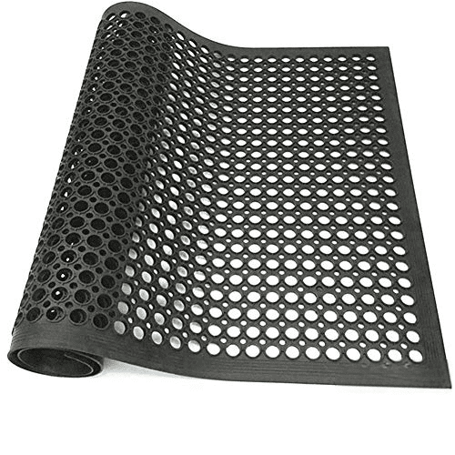Anti-Fatigue Non-Slip Rubber Floor Mat Heavy Duty Mats 36"x60" for Outdoor Restaurant Kitchen Bar