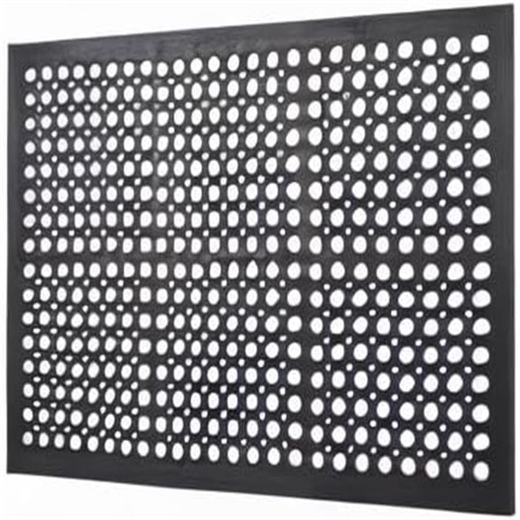 Anti Fatigue Rubber Floor Mat Non-Slip Restaurant Mat for Floors Bar Drainage Mat Doormat Utility Garage Home Slip Pool Entry 24 x 36 Inches