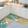 thumbnail image 1 of Anti Fatigue Starfish Kitchen Rugs, 2 Piece Set Kitchen Mats for Floor, Non Slip Waterproof Kitchen Rugs and Mats 15.7 Inch x 23.7 Inch+ 15.7 Inch x 47 Inch, 1 of 3