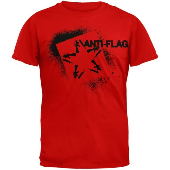 Anti-Flag Men's Big Gunstar Short Sleeve T Shirt