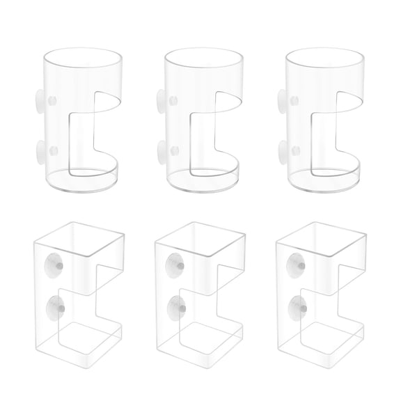 Anti Floating Aquariums Fish Feeders Circles with Slow Sinking Transparents Fishes Dispenser for Various Fish Type