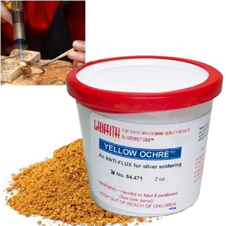 Anti-Flux Soldering Powder 2oz – Mix to Paste, Prevents Flow, Non-Ferrous Safe